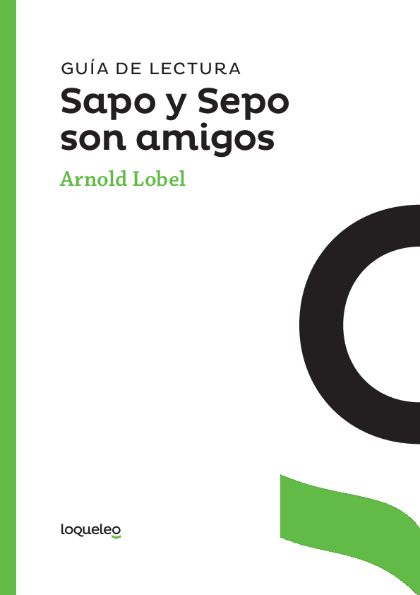 Guía de lectura de Sapo y Sepo son amigos